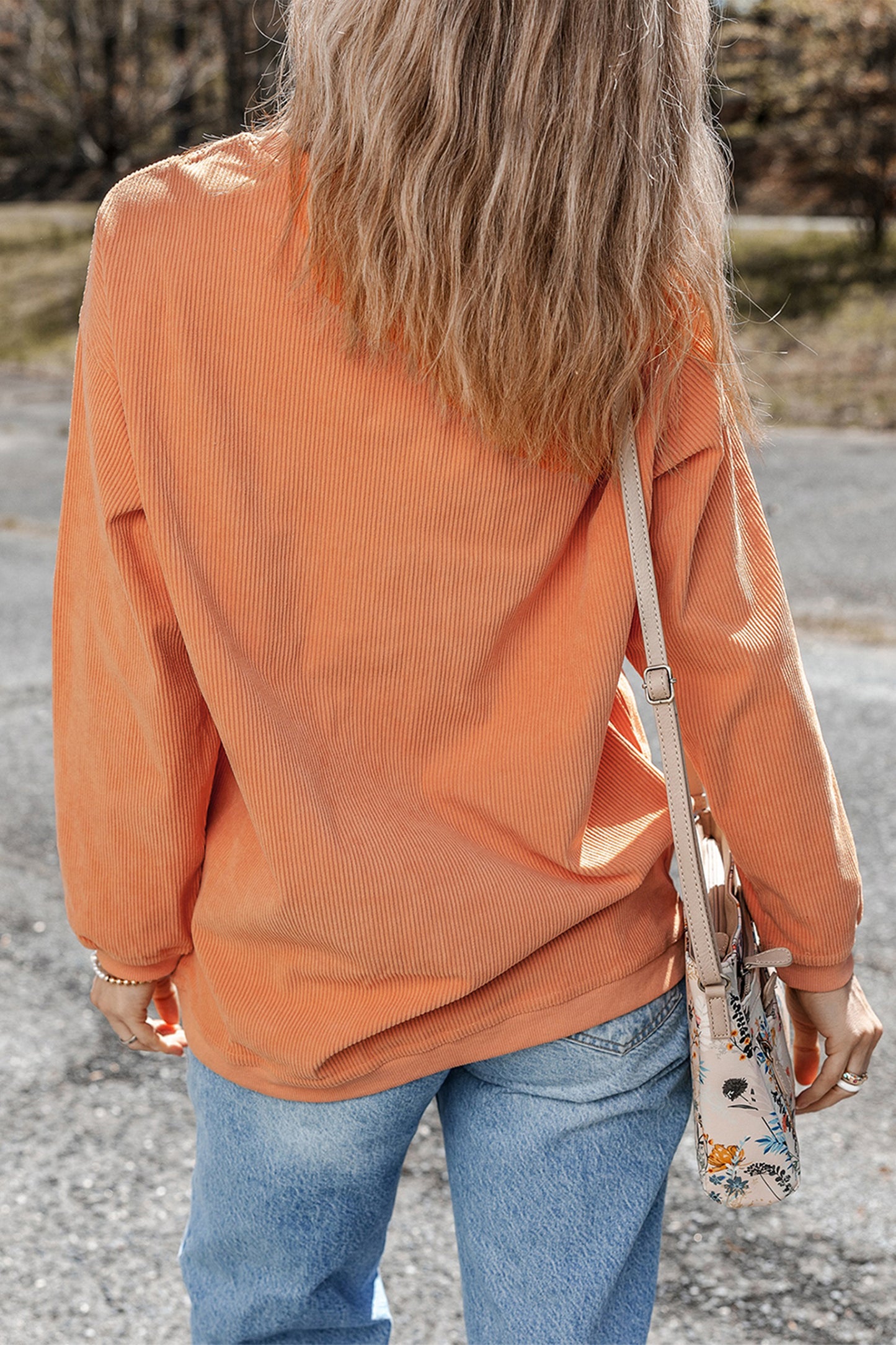 Orange Sweatshirt