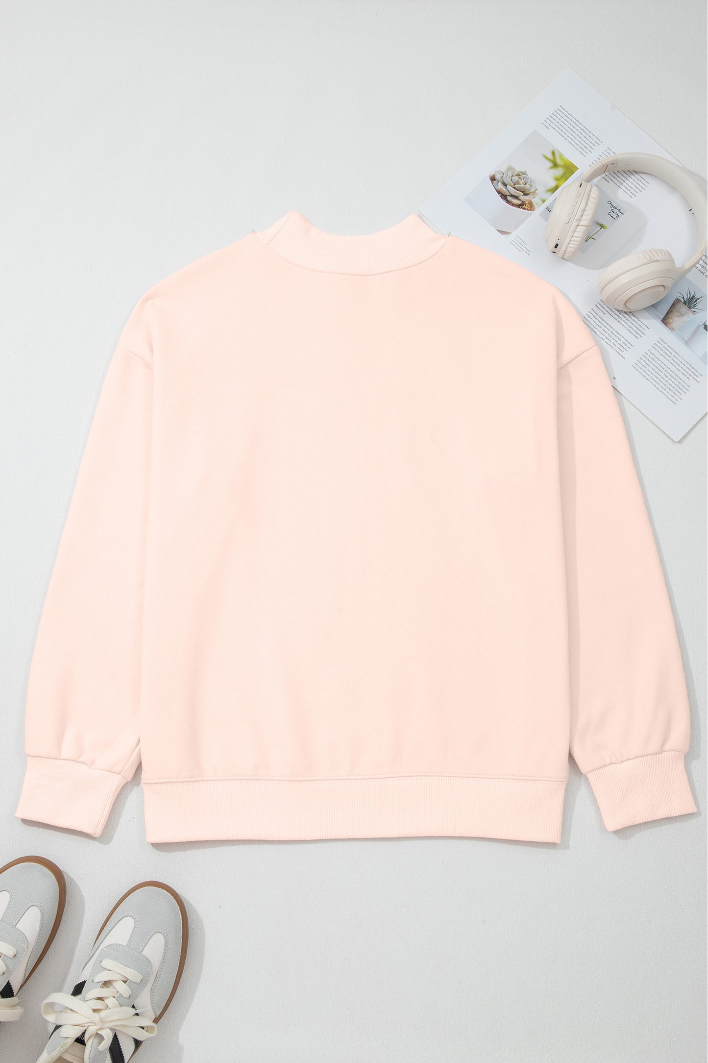 Duck Mock Neck Sweatshirt