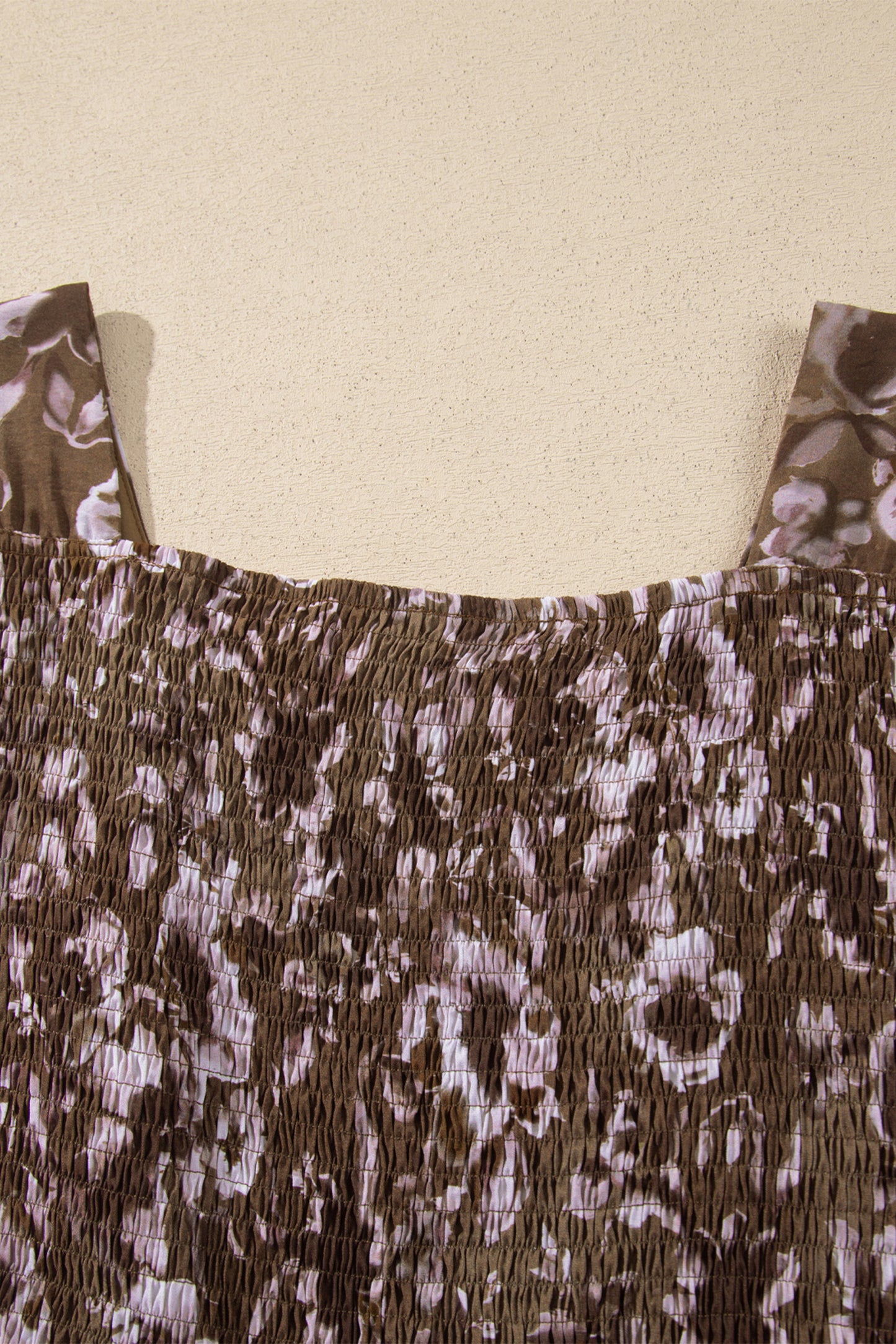 Floral Long Sleeve Mini Dress