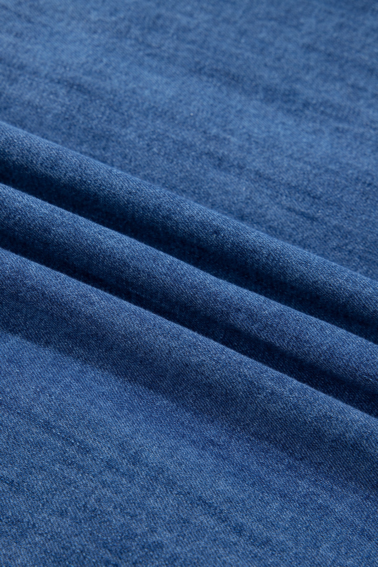 Dark Long Sleeve Denim Shirt