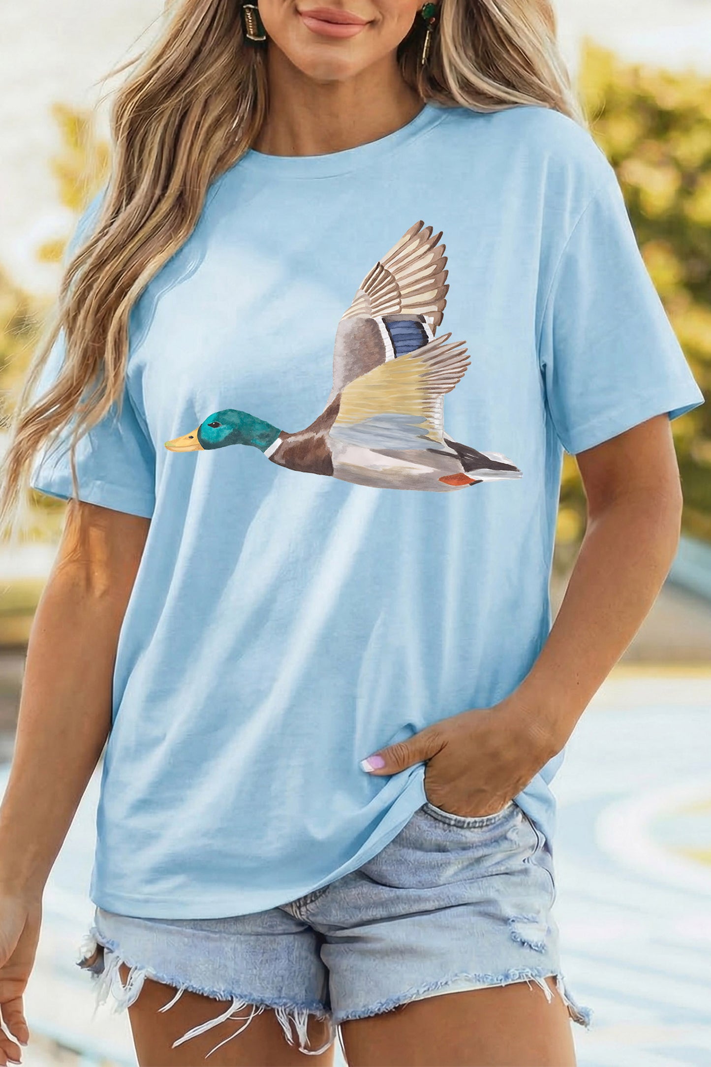 Flying Mallard Graphic Tee