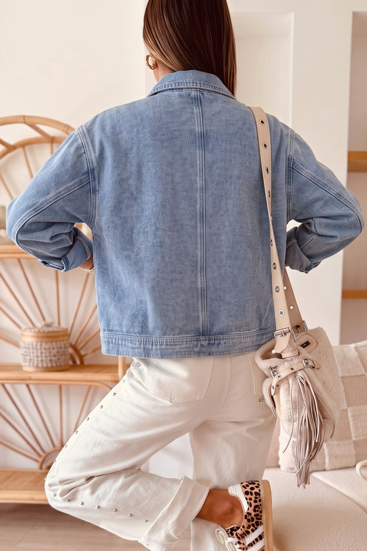 Studded Denim Jacket
