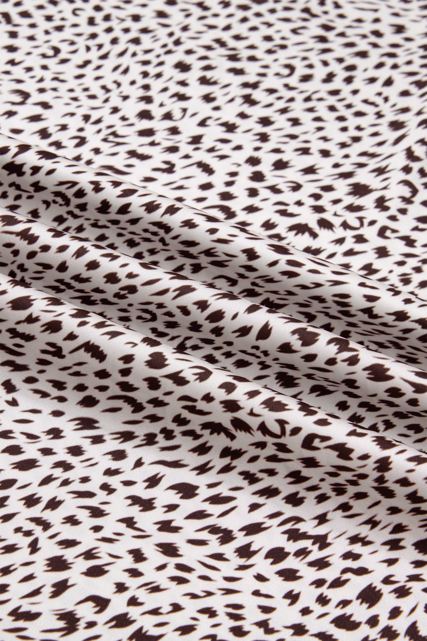 Cheetah Print Long Skirt