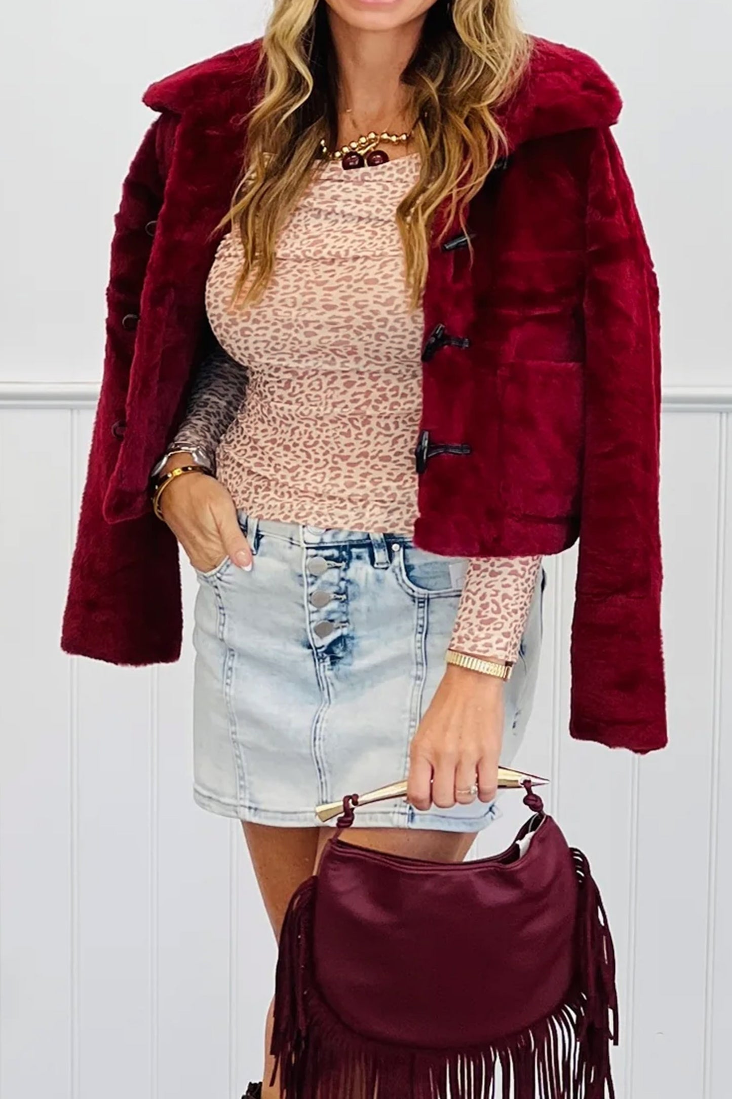 Foldover Off Shoulder Top