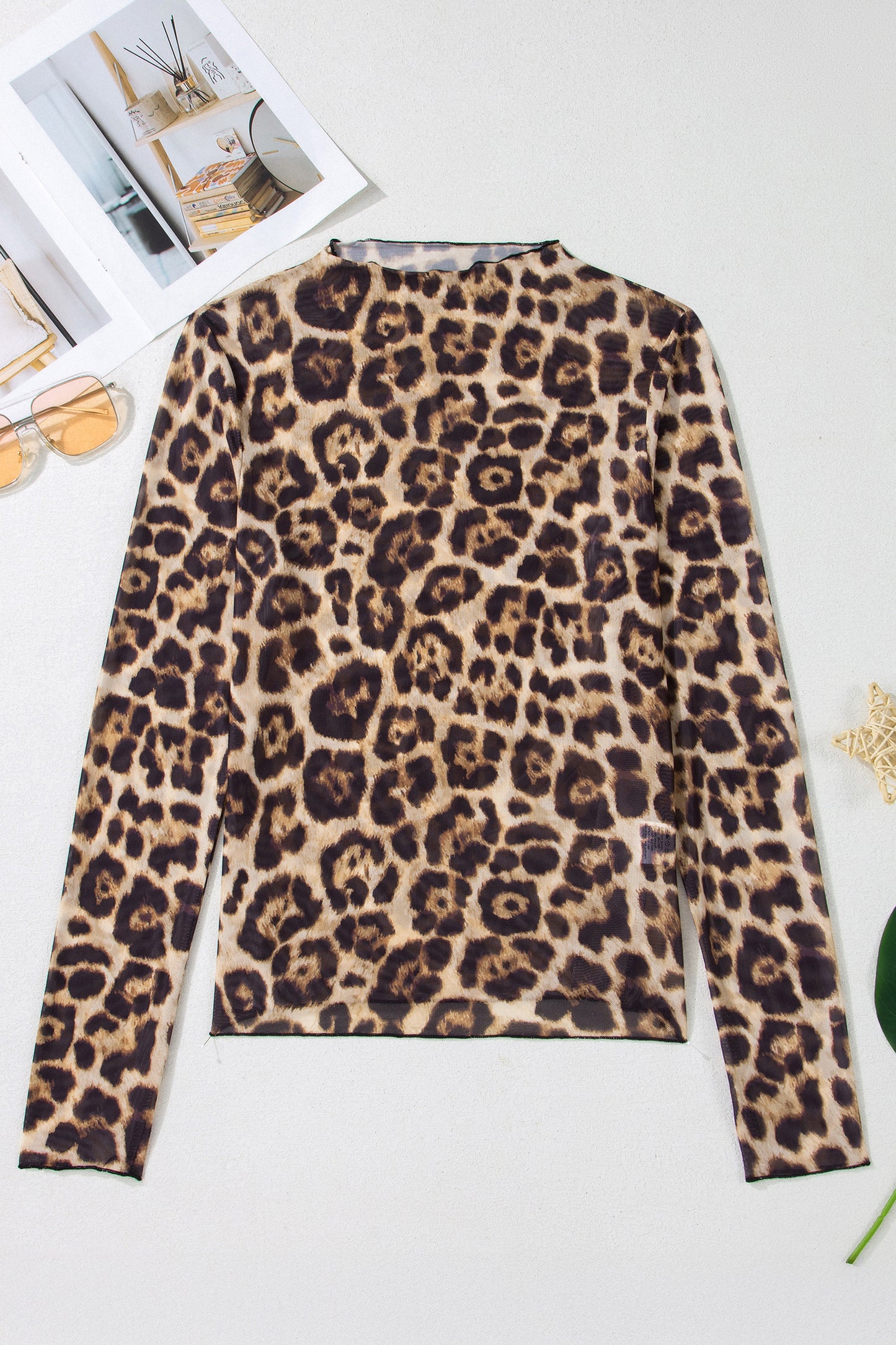 Long Sleeve Mock Neck Top