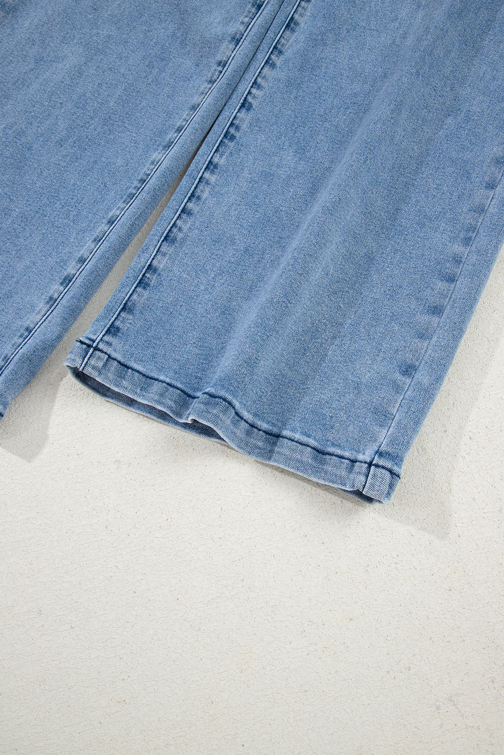 Wide Leg With Bow Jeans