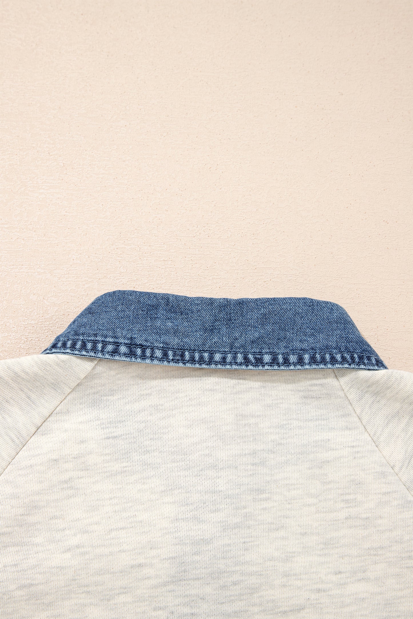 Denim/ Grey Pullover