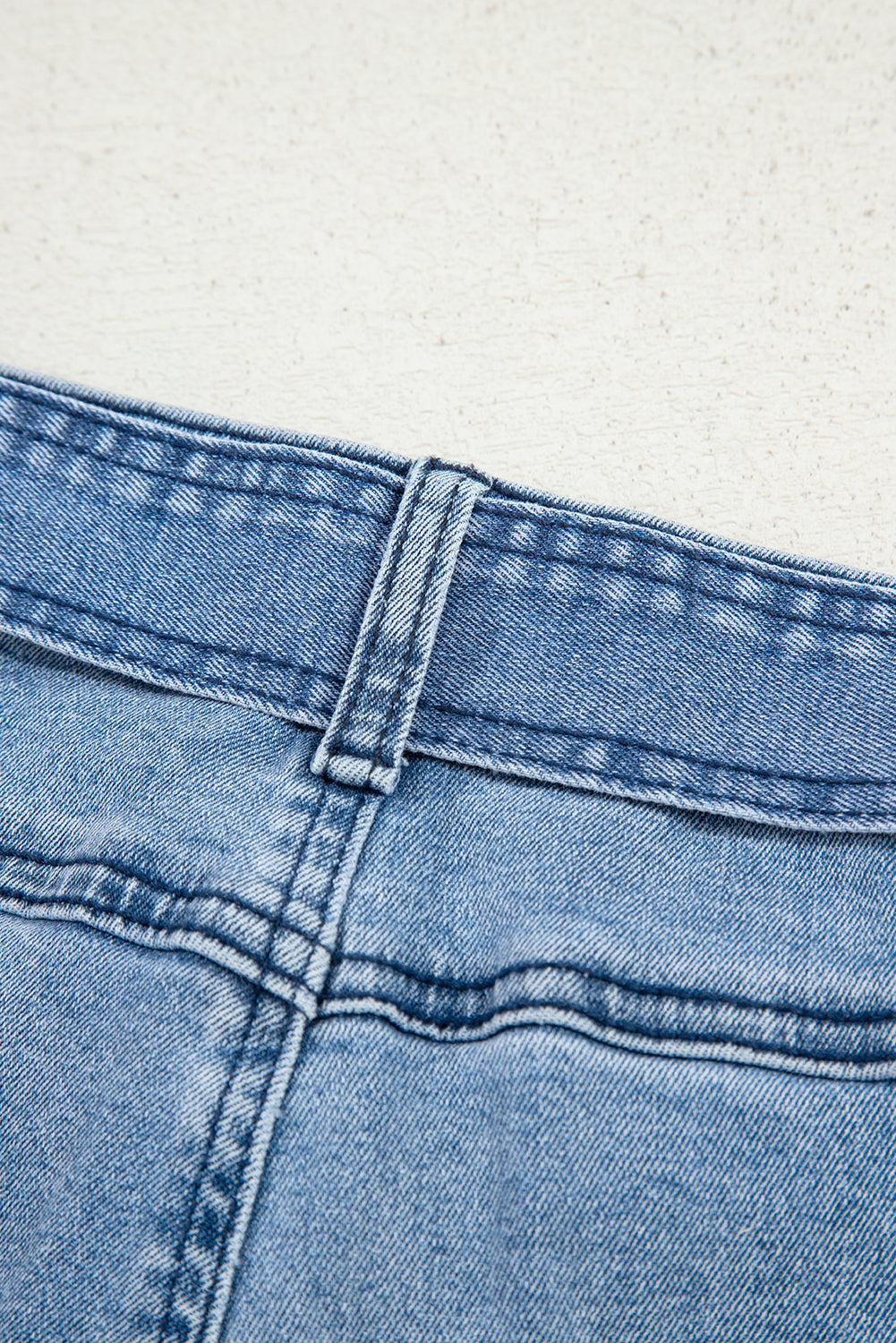 Wide Leg With Bow Jeans