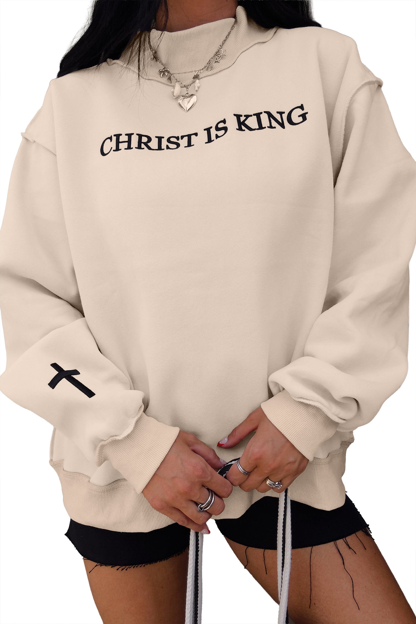 CHRIST IS KING  Baggy Sweatshirt