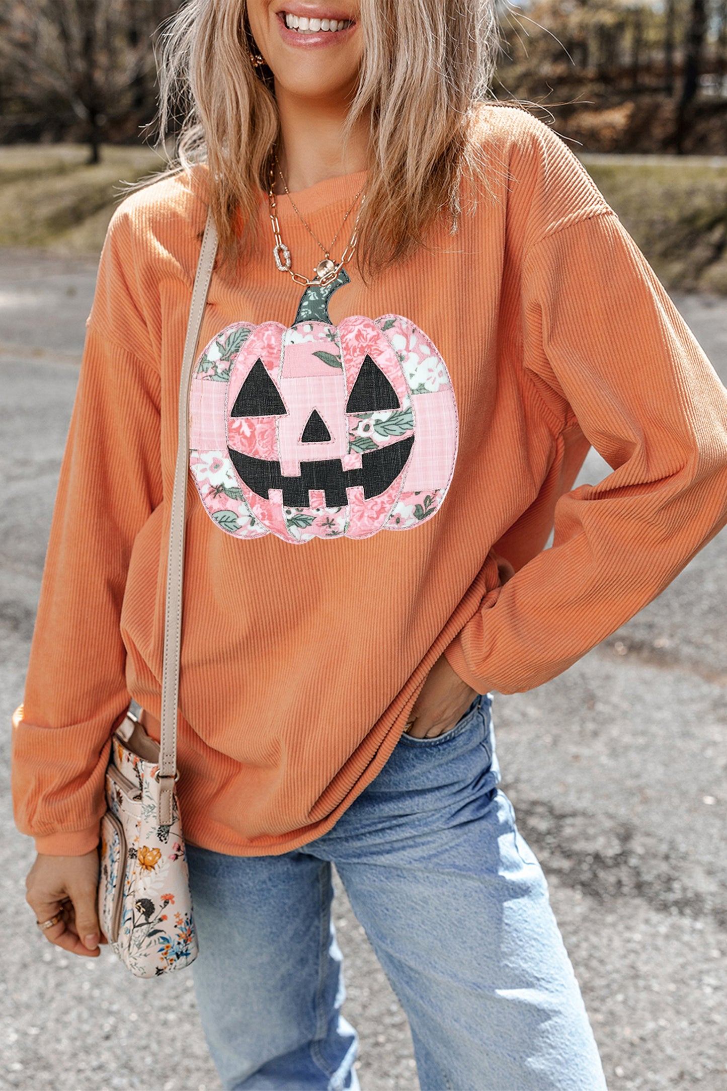 Orange Sweatshirt