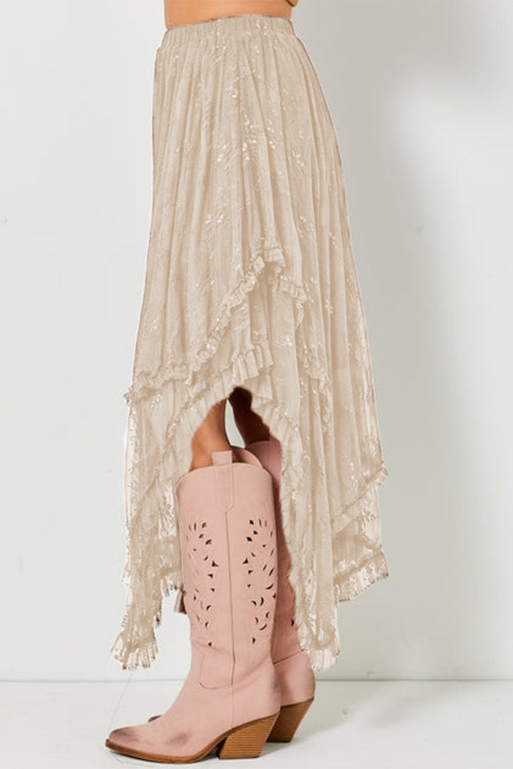 Lace Maxi Skirt