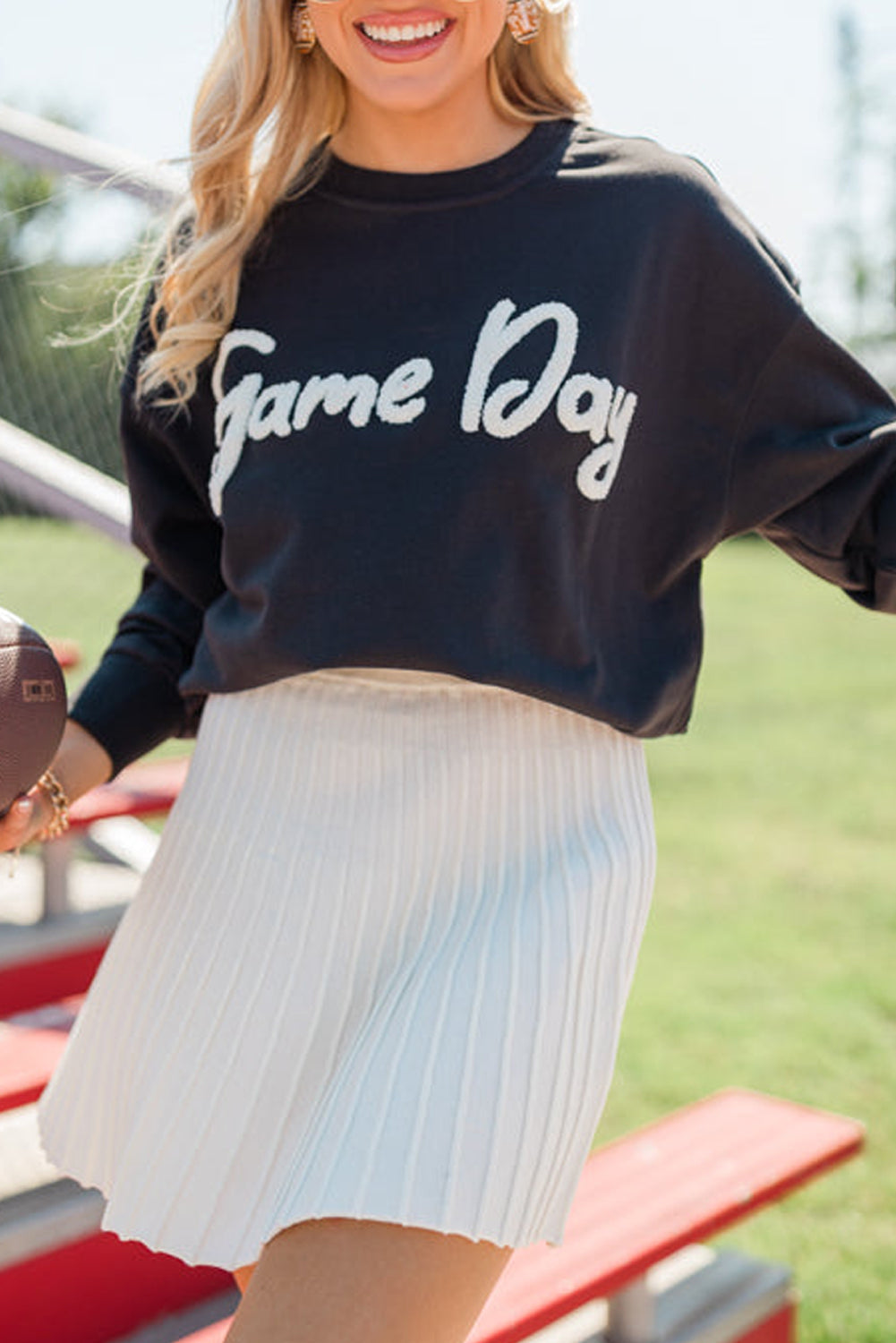 Game Day Drop Shoulder Sweatshirt