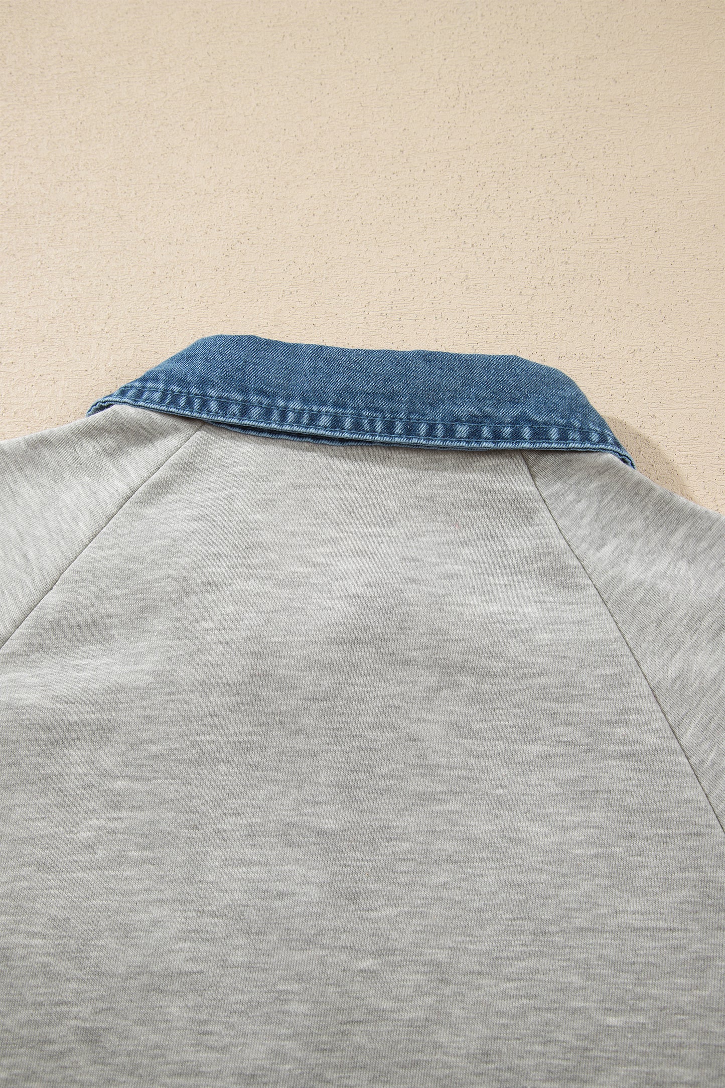 Denim/ Grey Pullover