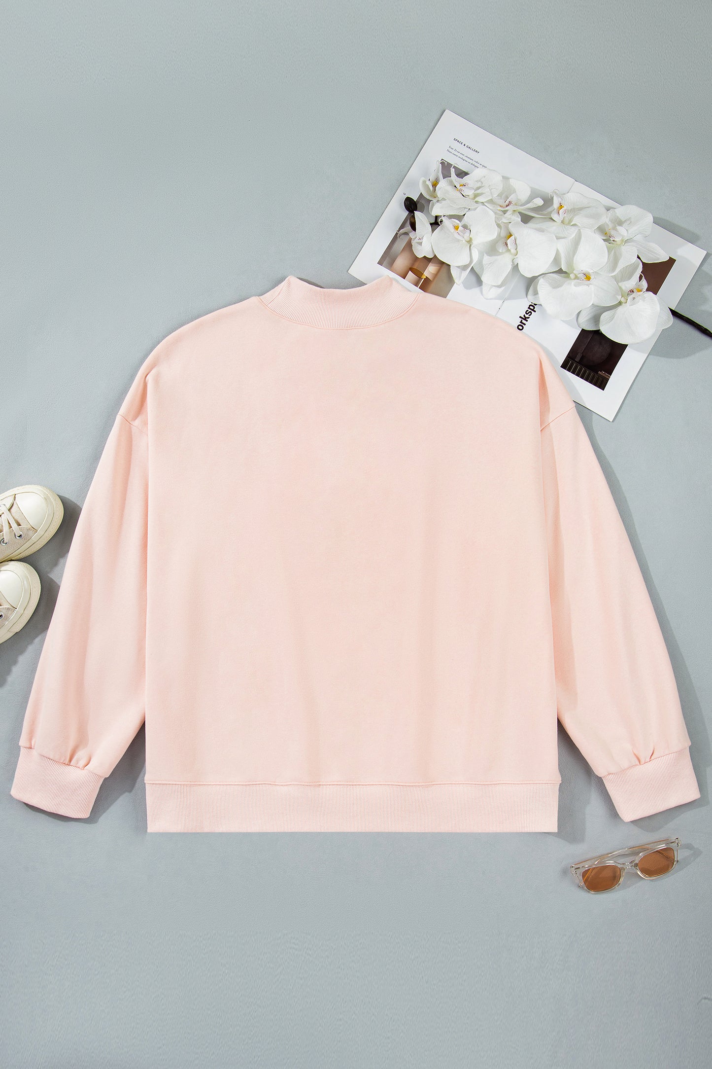 BLESSED Plus Mock Neck Sweatshirt
