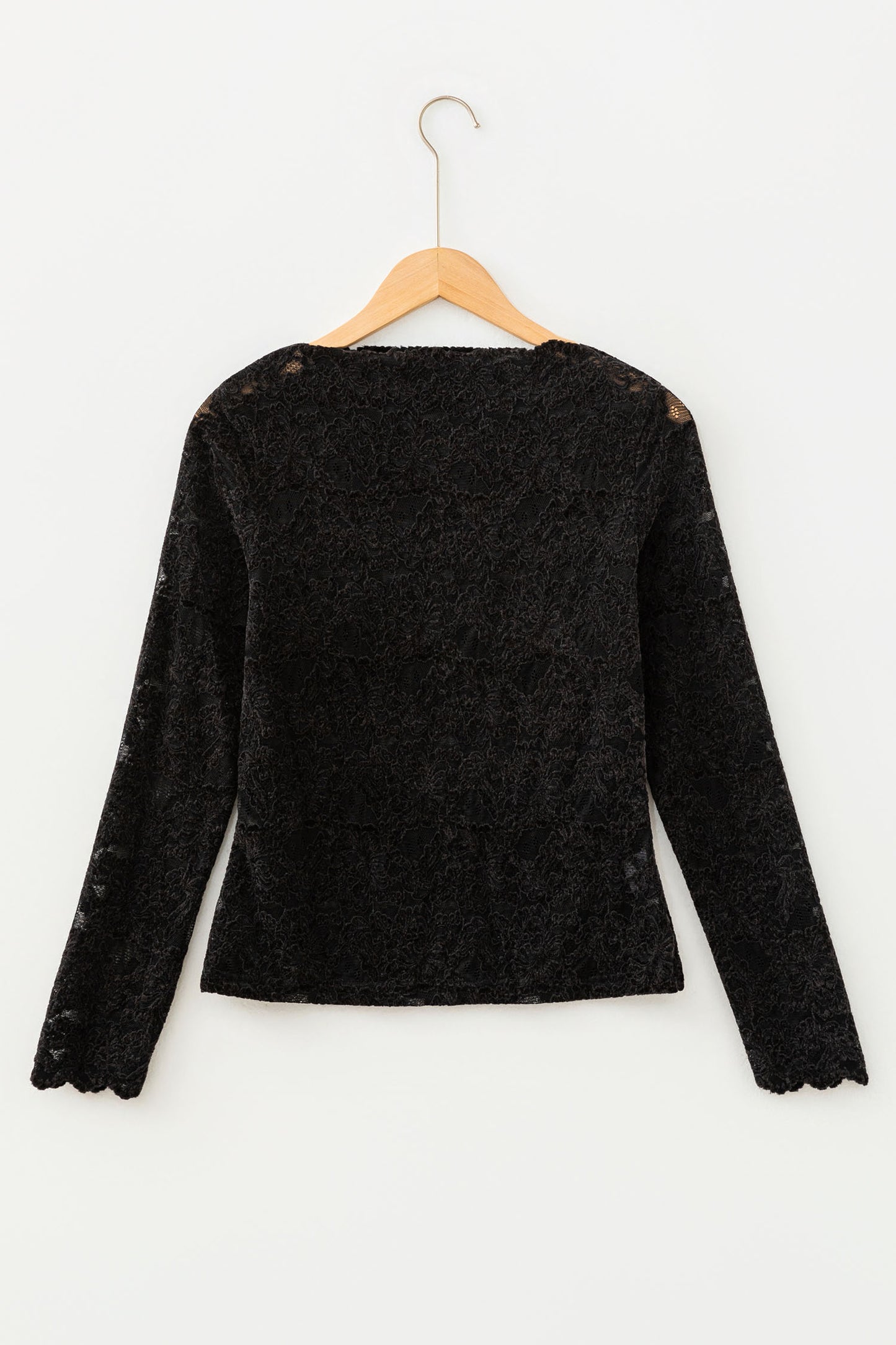 Lace Long Sleeve Top