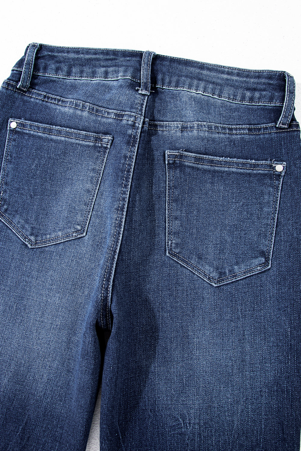 Mineral Wash High Waist Flared Jeans