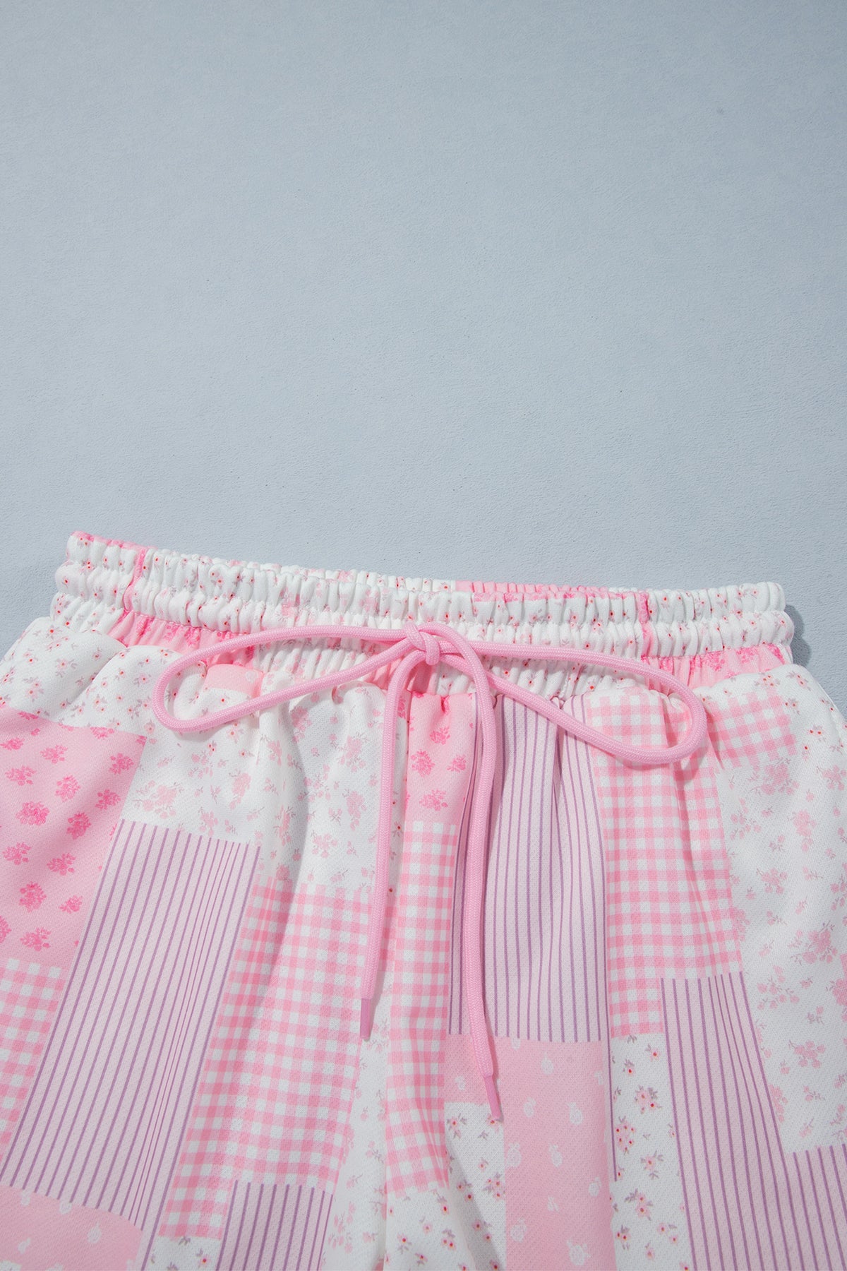 Floral Baggy Shorts Set