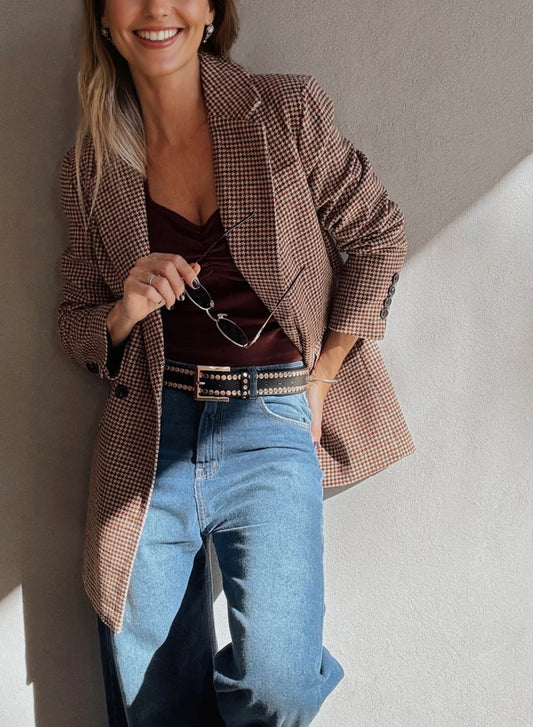 Lapel Collar Blazer