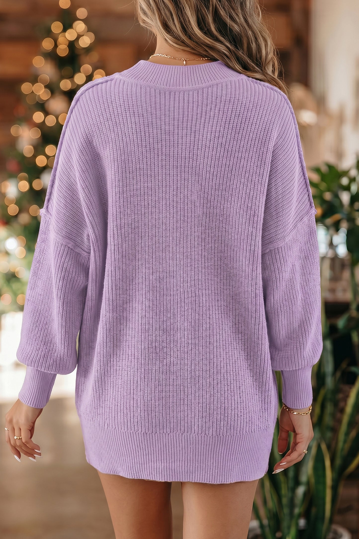 Ribbed Knit Sweater