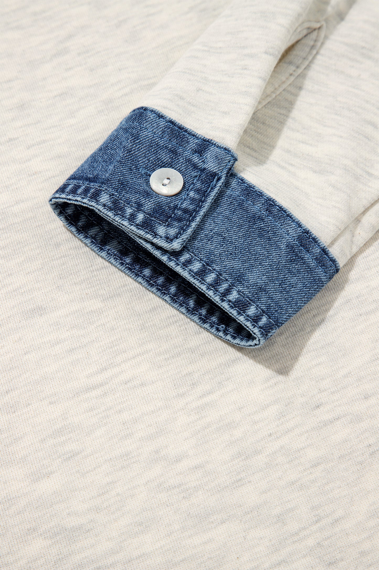 Denim/ Grey Pullover