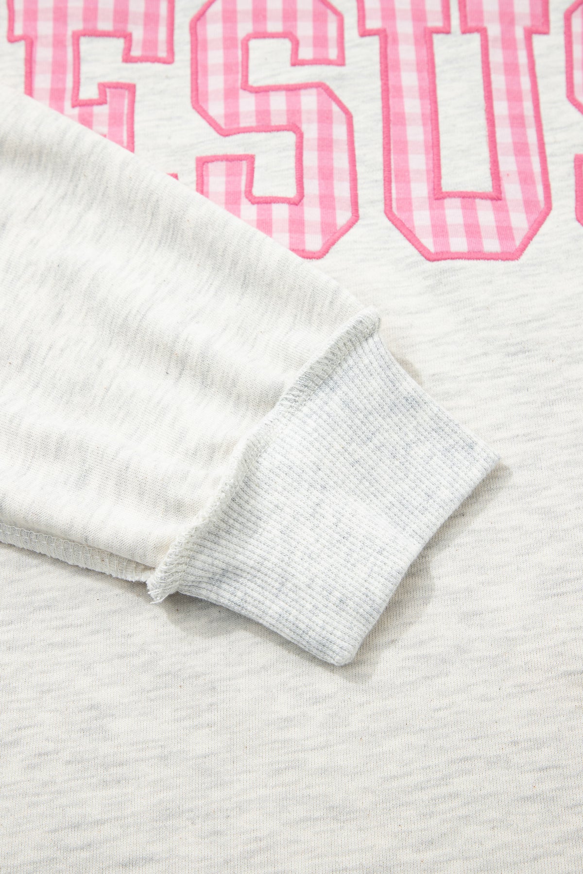 High Neck Polka Dot Baggy Sweatshirt