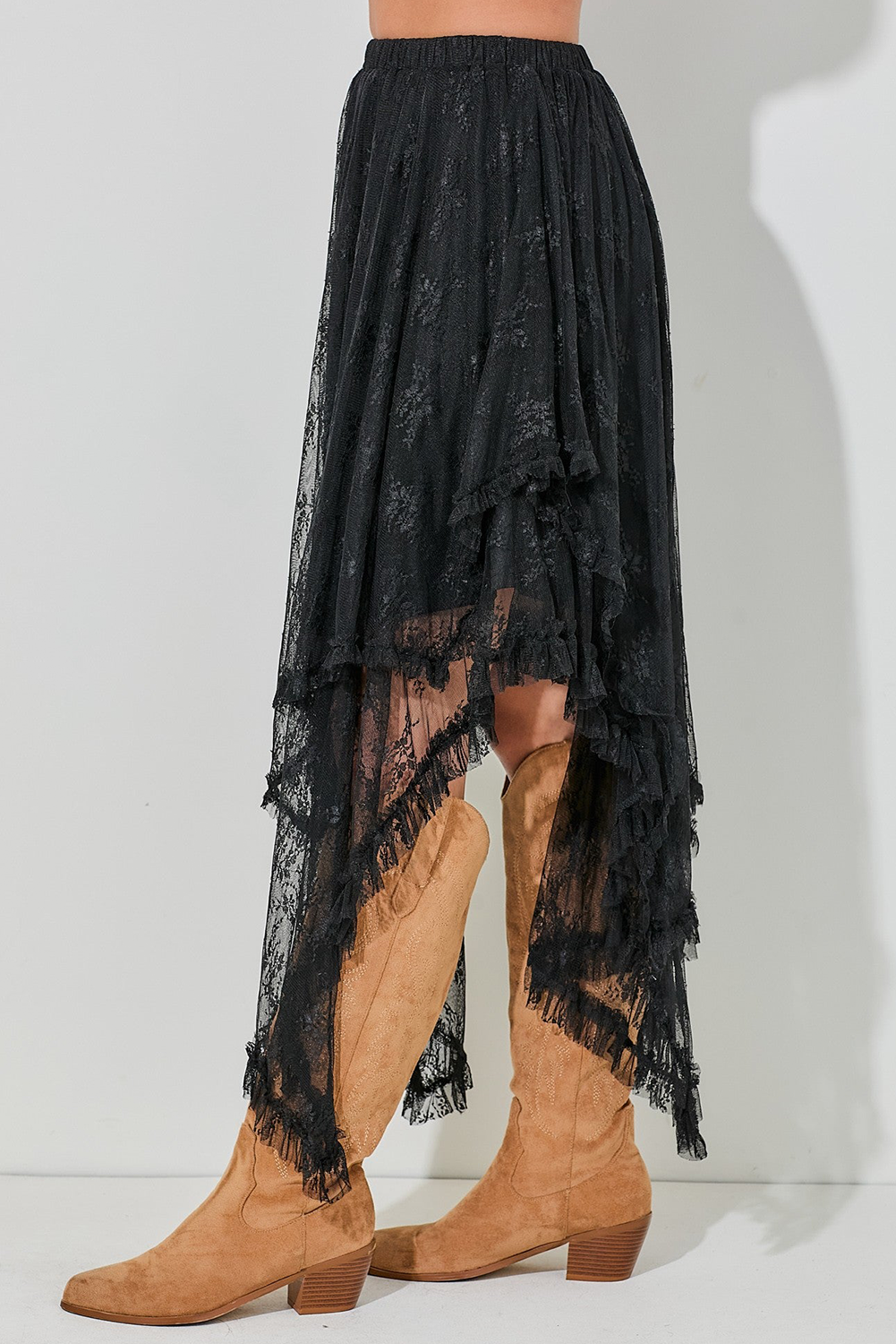 Lace Maxi Skirt