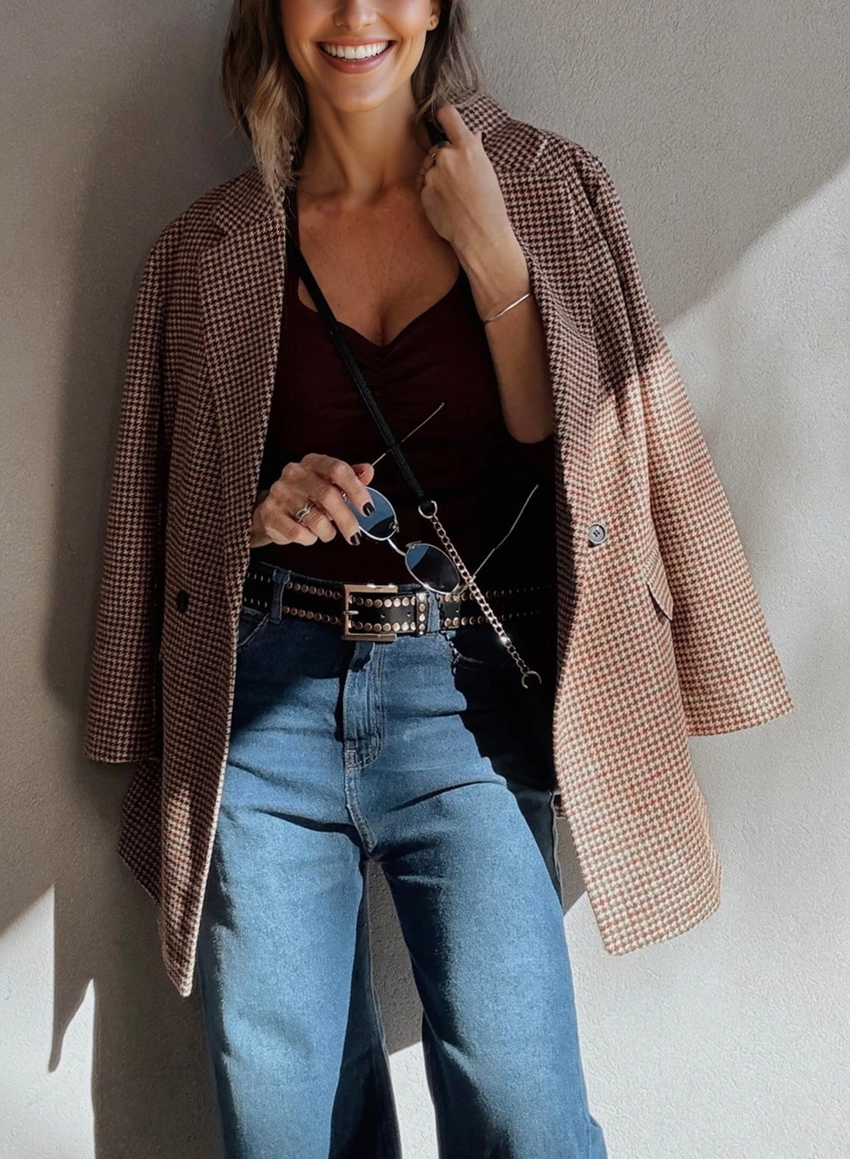 Lapel Collar Blazer