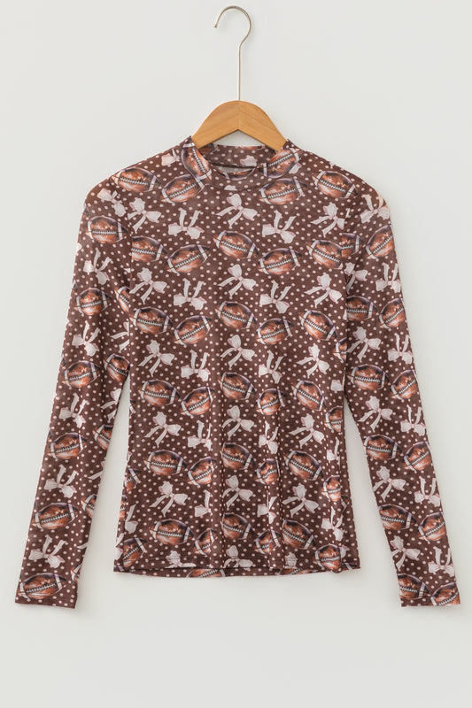 Football Mesh Top