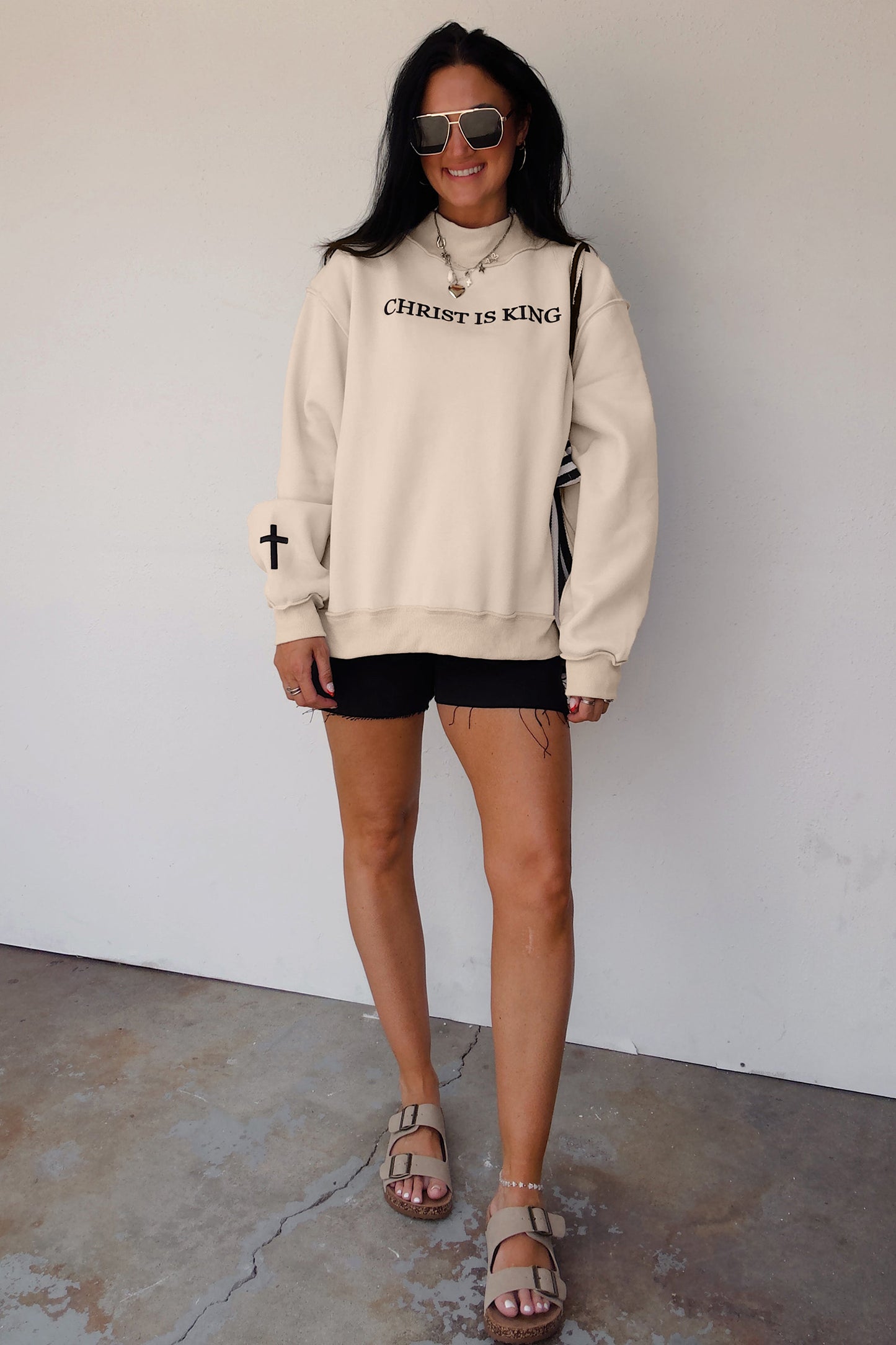 CHRIST IS KING  Baggy Sweatshirt