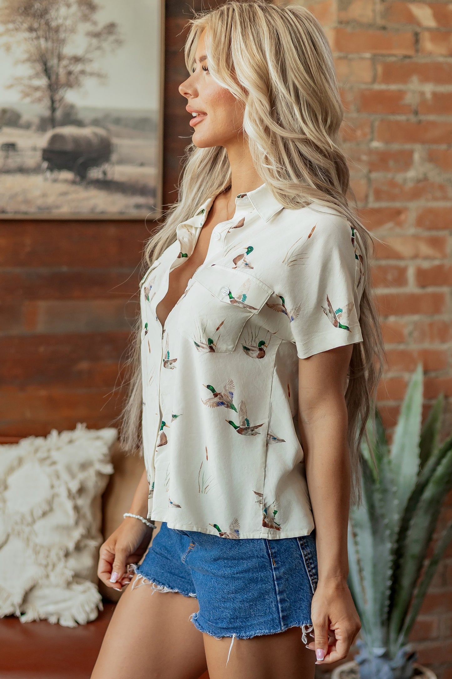 Mallard  Short Sleeve Shirt