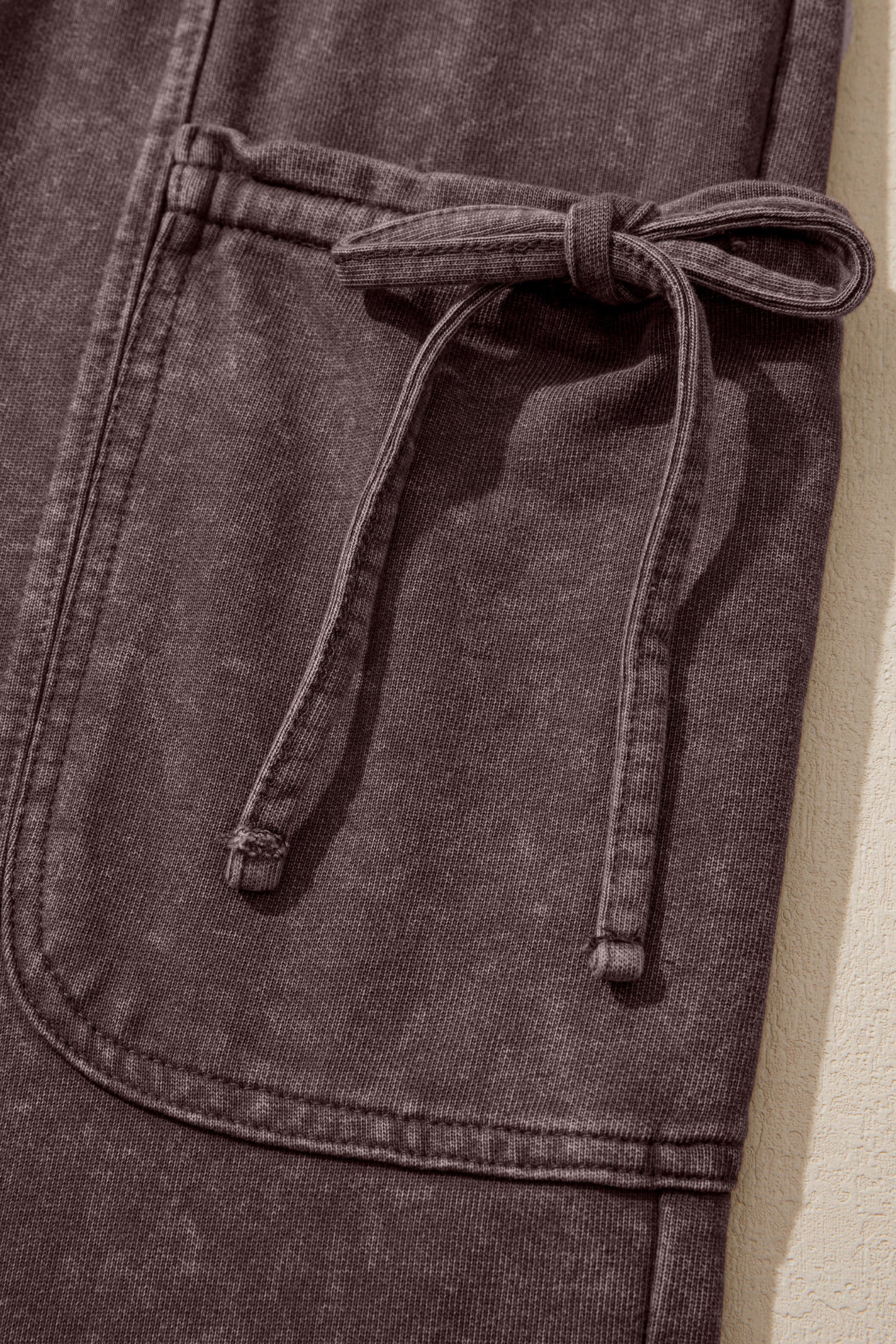 Drawstring Cargo Pants