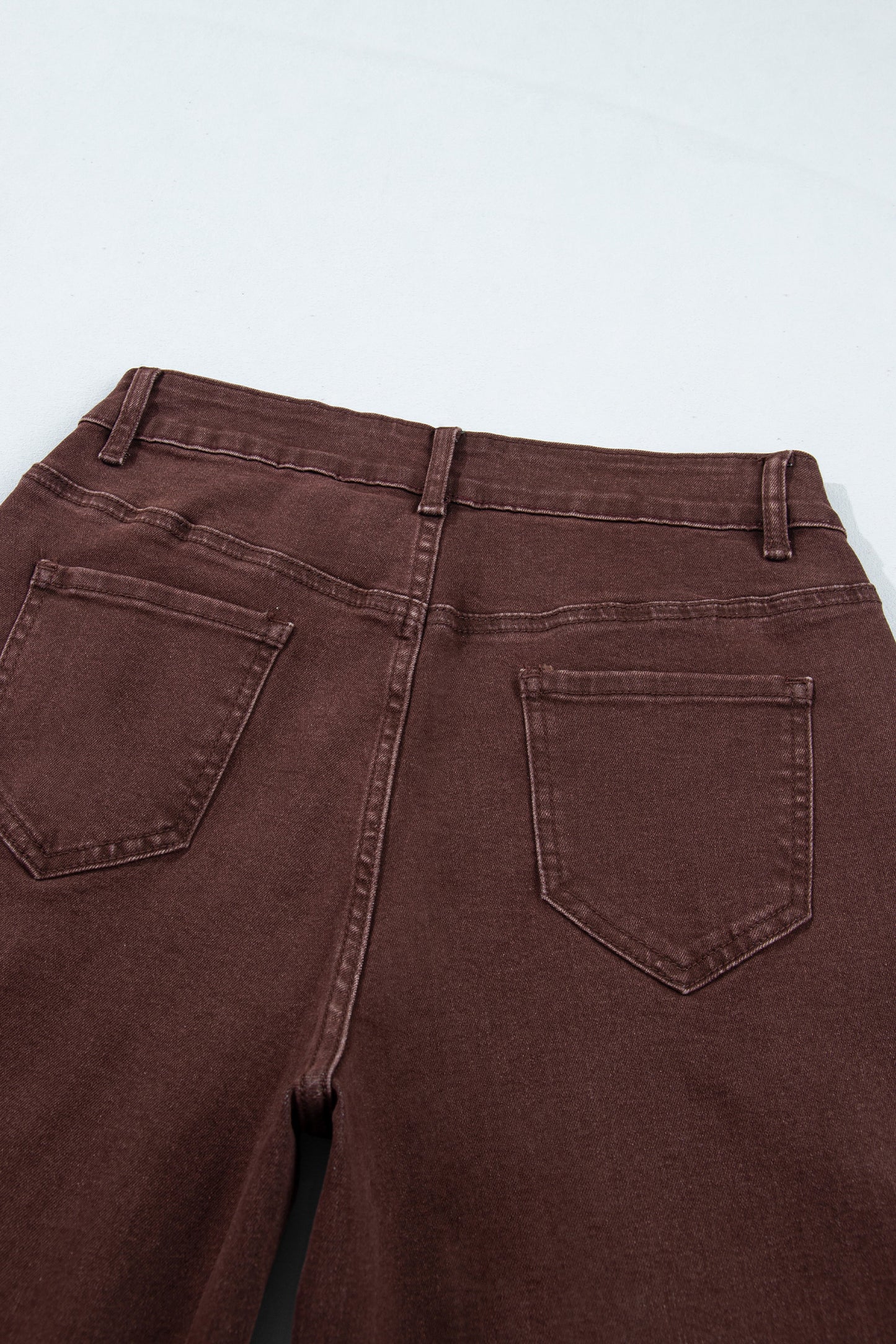 Side Seam Rivet Ankle Jeans