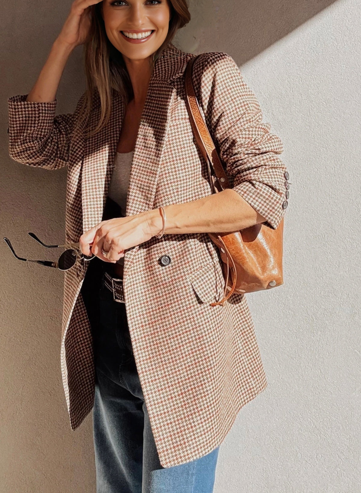 Lapel Collar Blazer