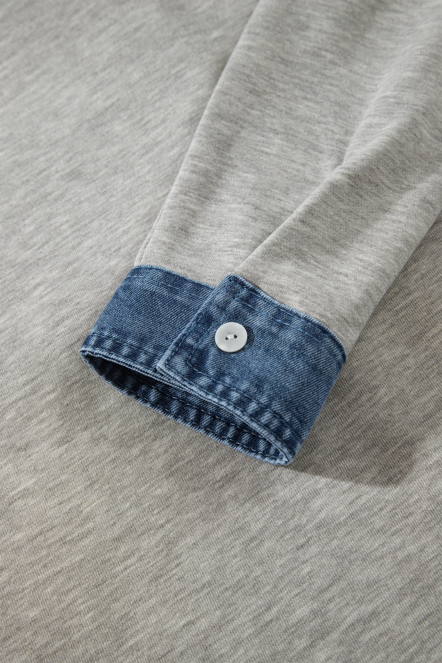 Denim/ Grey Pullover