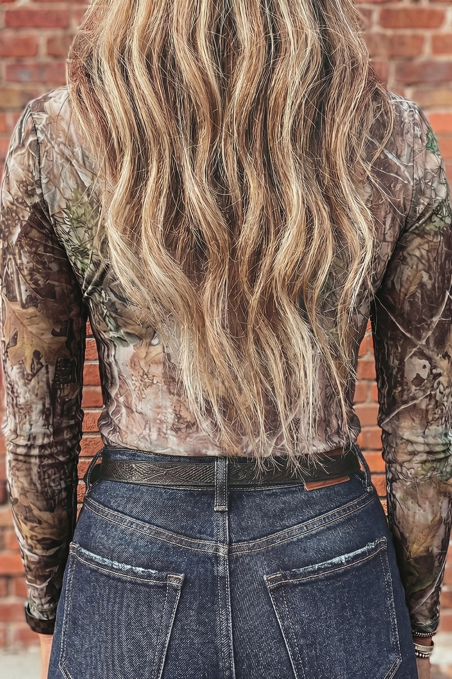 Long Sleeve Mock Neck Top