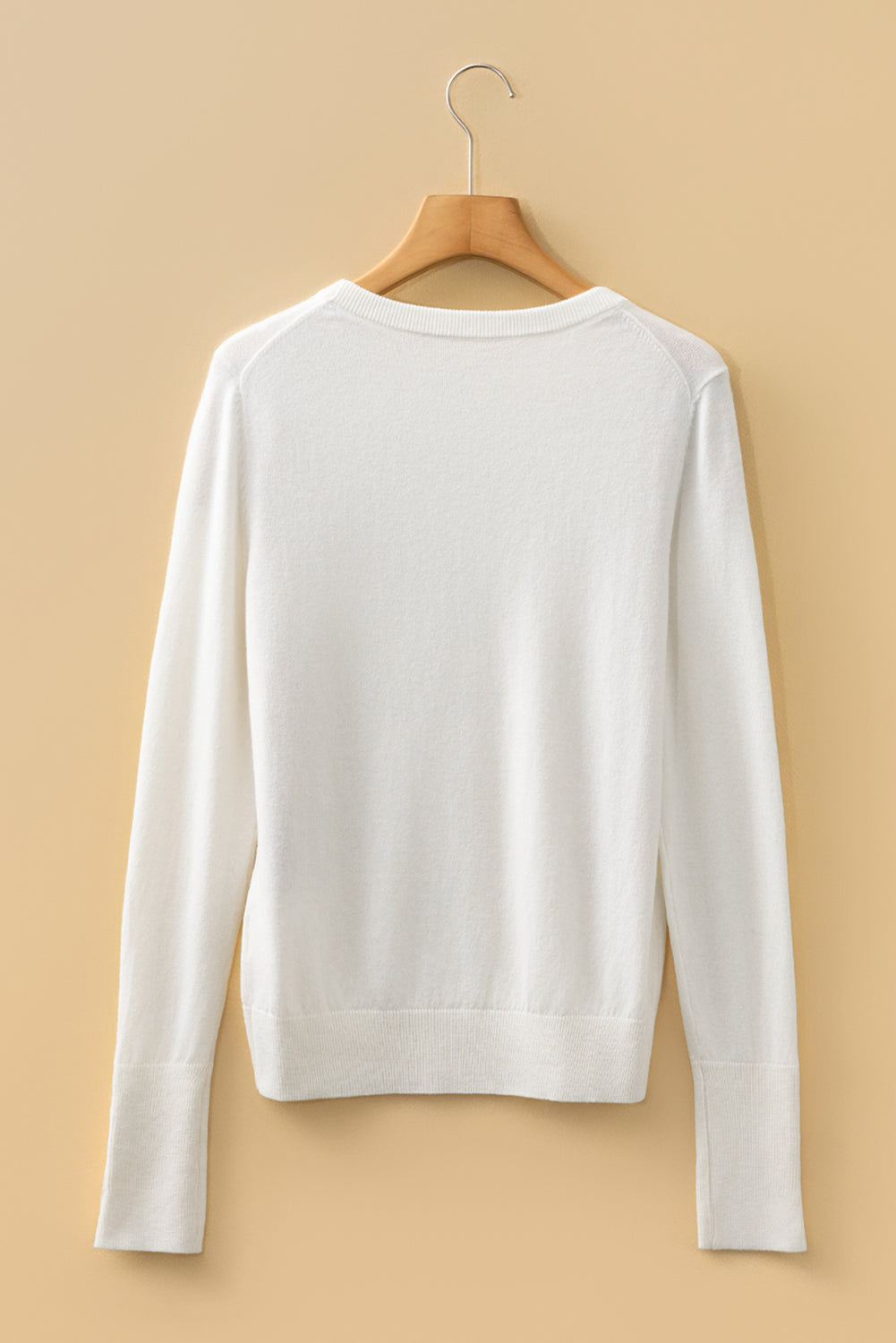 Button Cuffs  Sweater