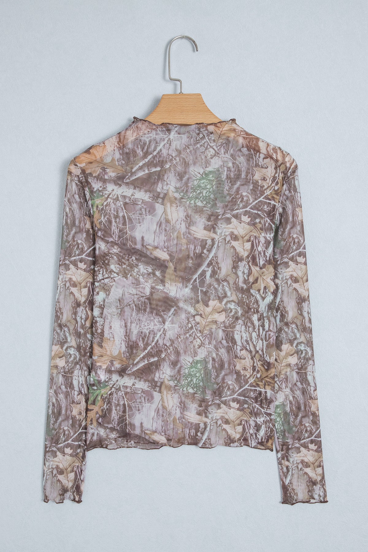 Long Sleeve Mock Neck Top