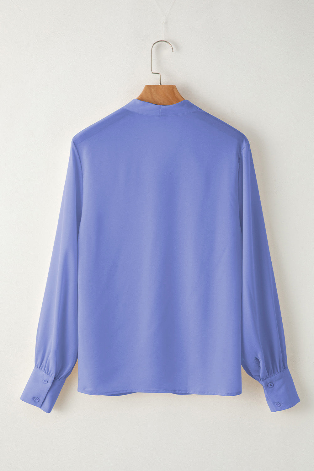 V Neck Long Sleeve Blouse