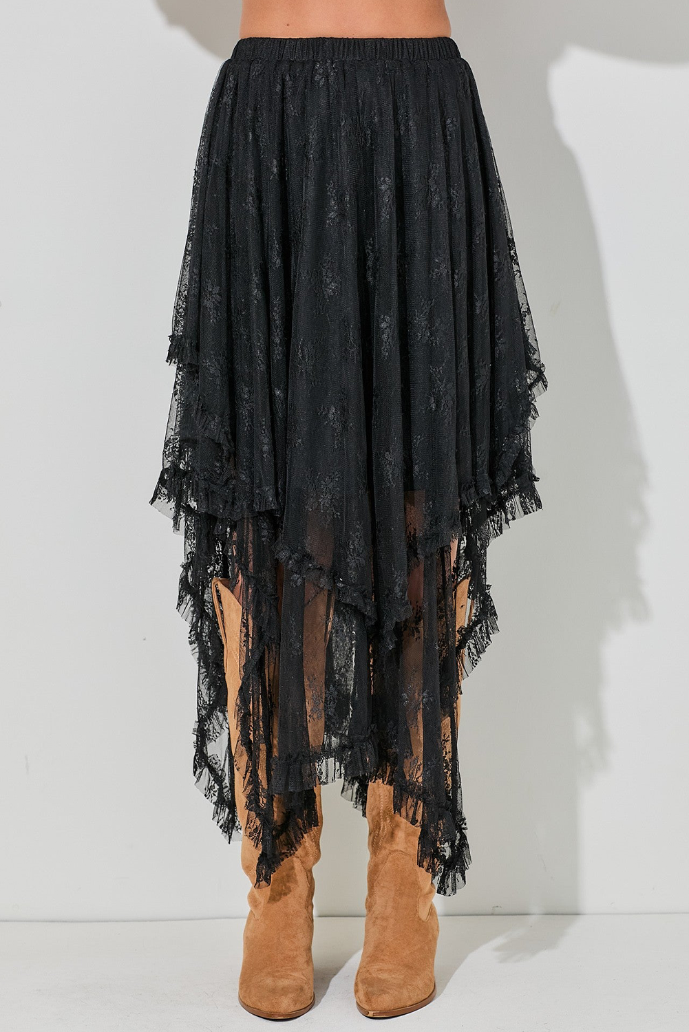 Lace Maxi Skirt