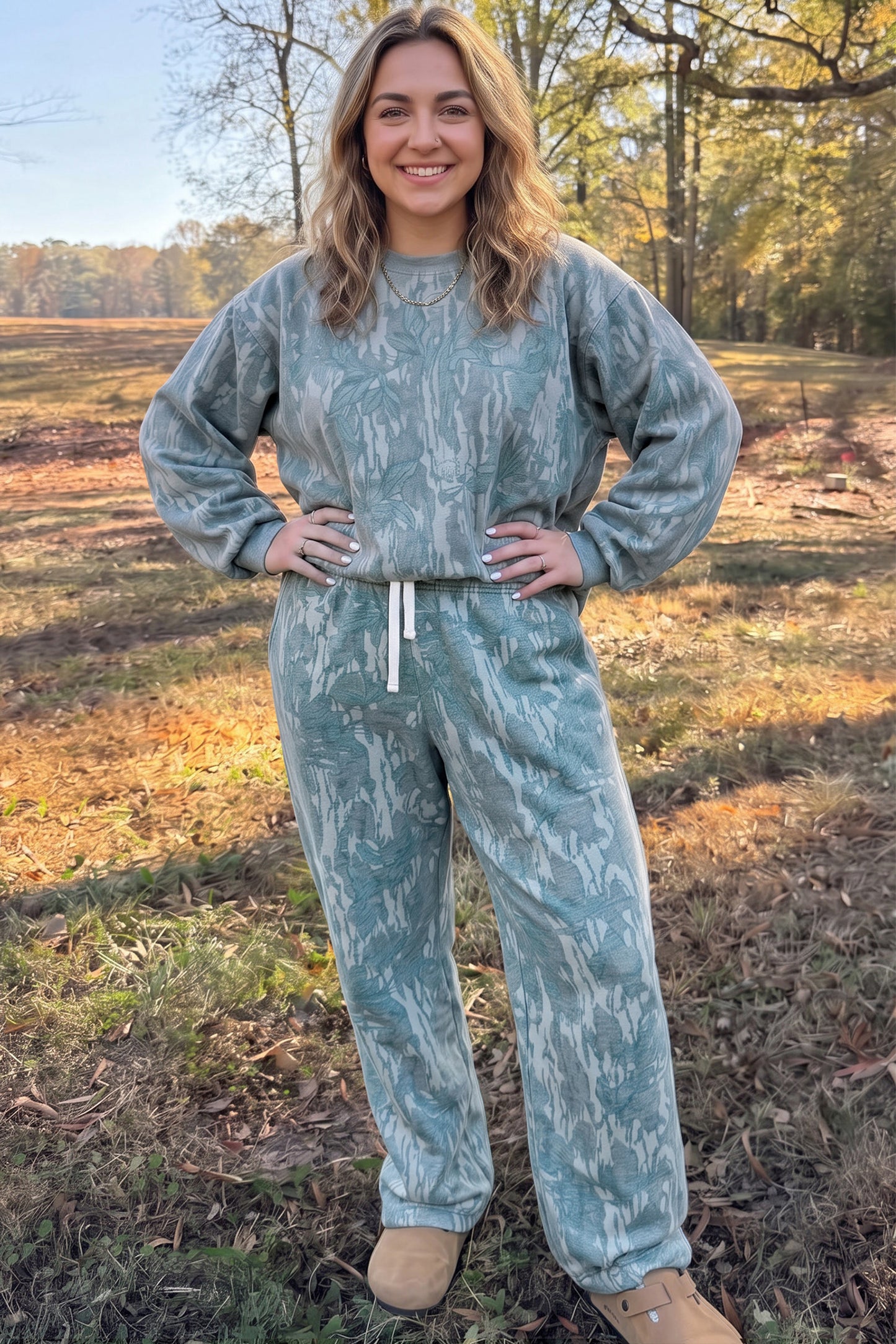 Plus Size Pullover Drawstring Pants Set