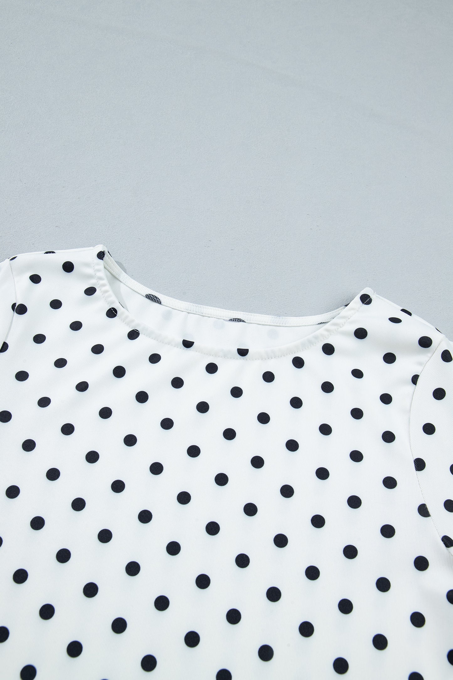 Polka Dot Long Sleeve Top