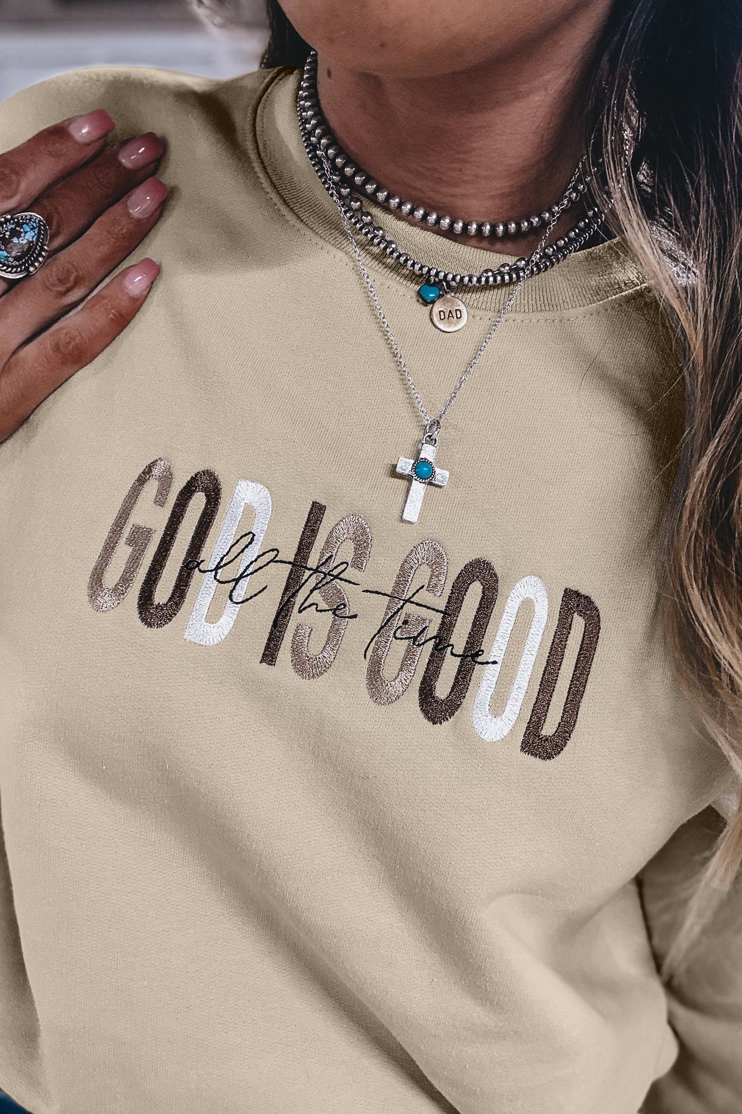 GOD IS GOOD  Sweater