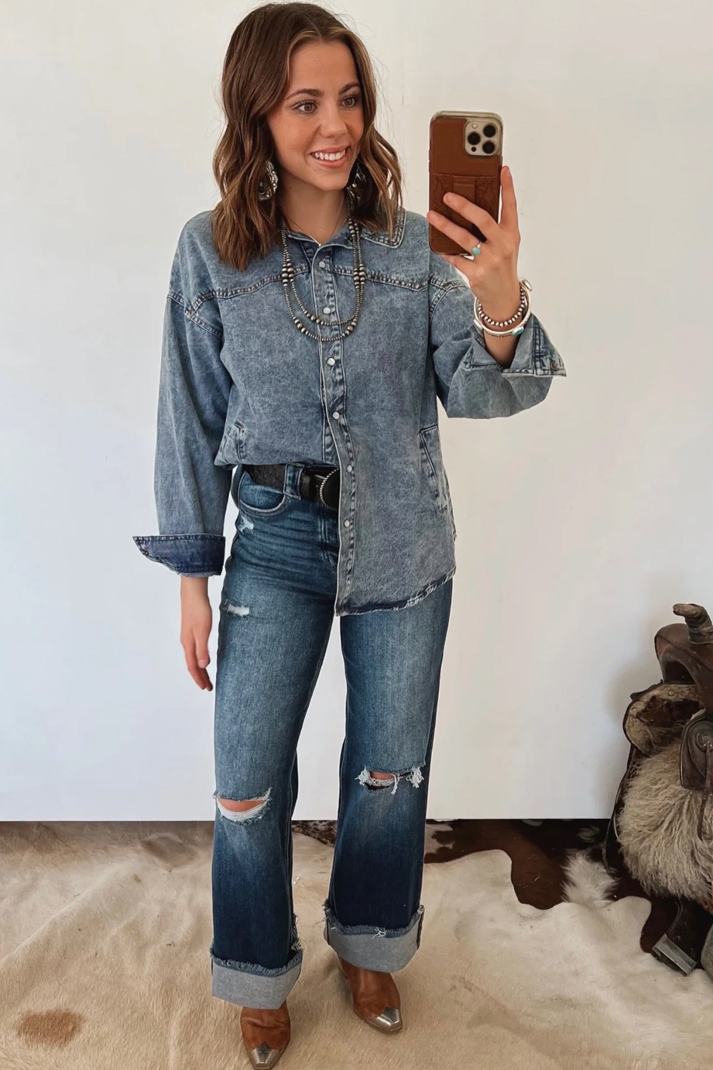 Light  Denim Shirt