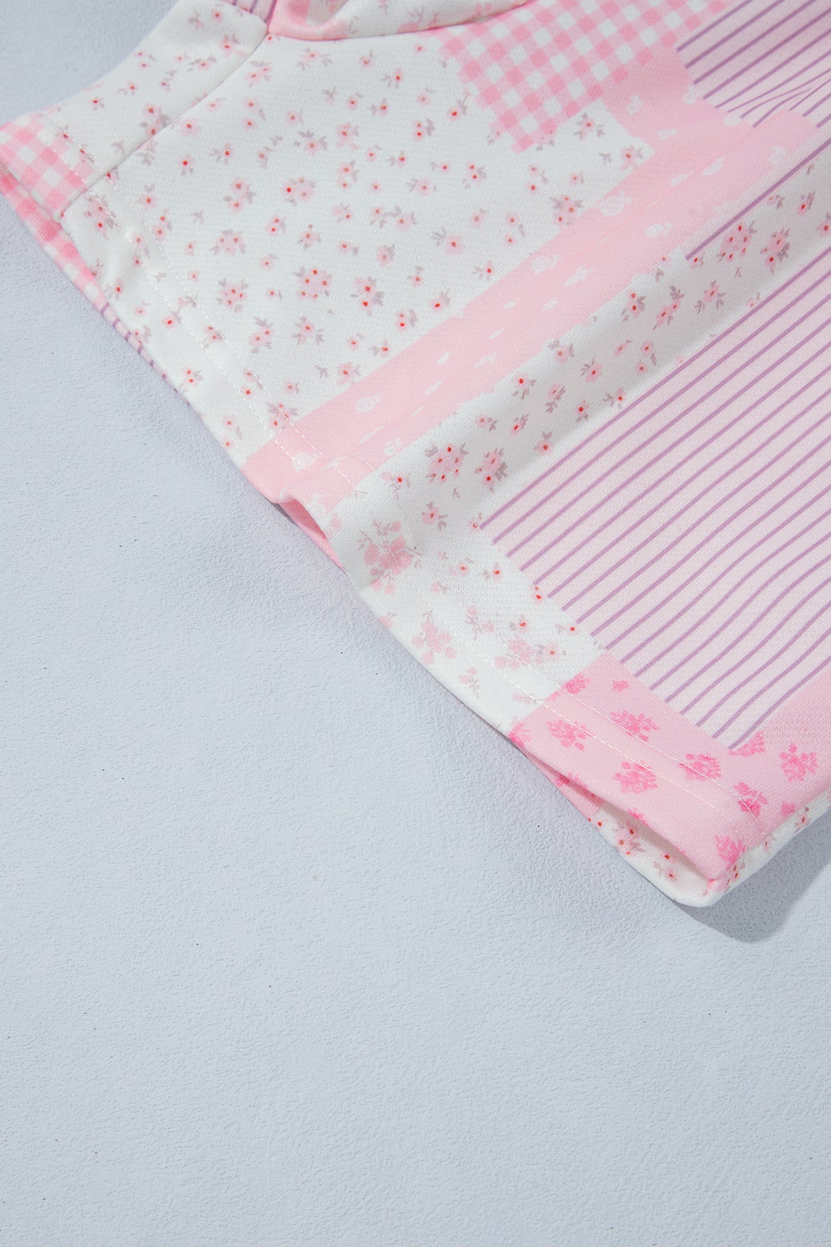 Floral Baggy Shorts Set