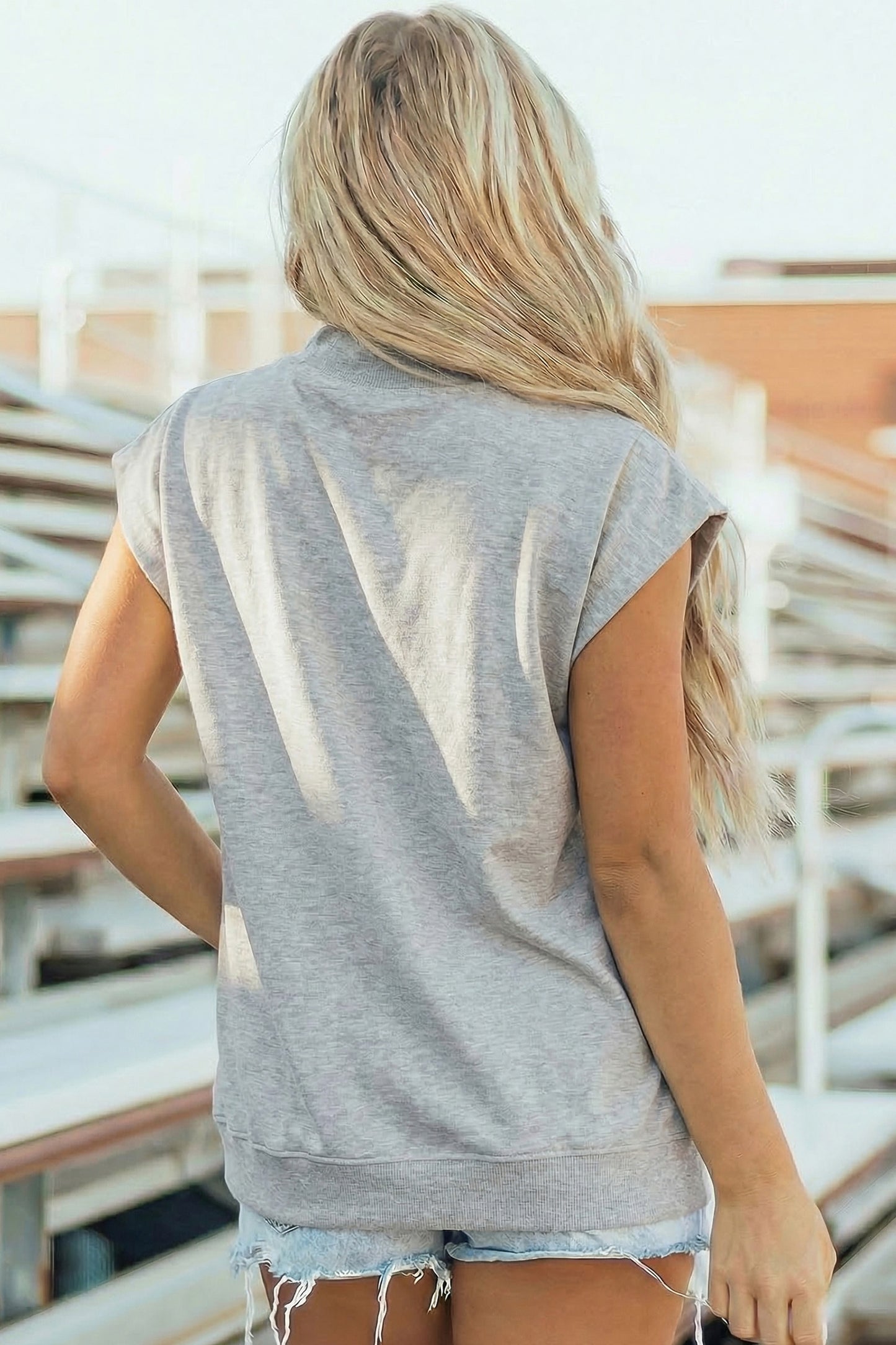 Short Sleeve Loose Top
