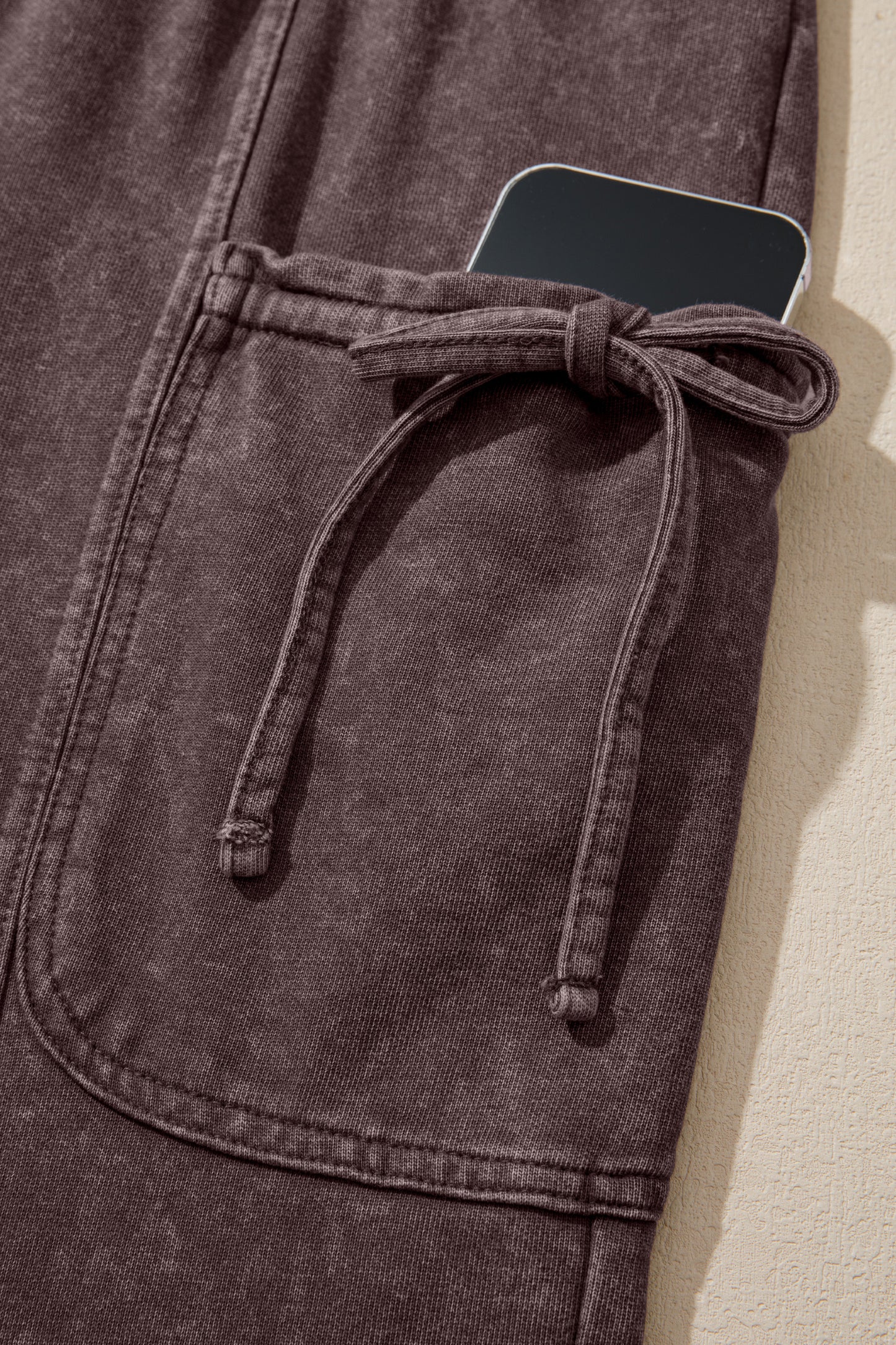 Drawstring Cargo Pants