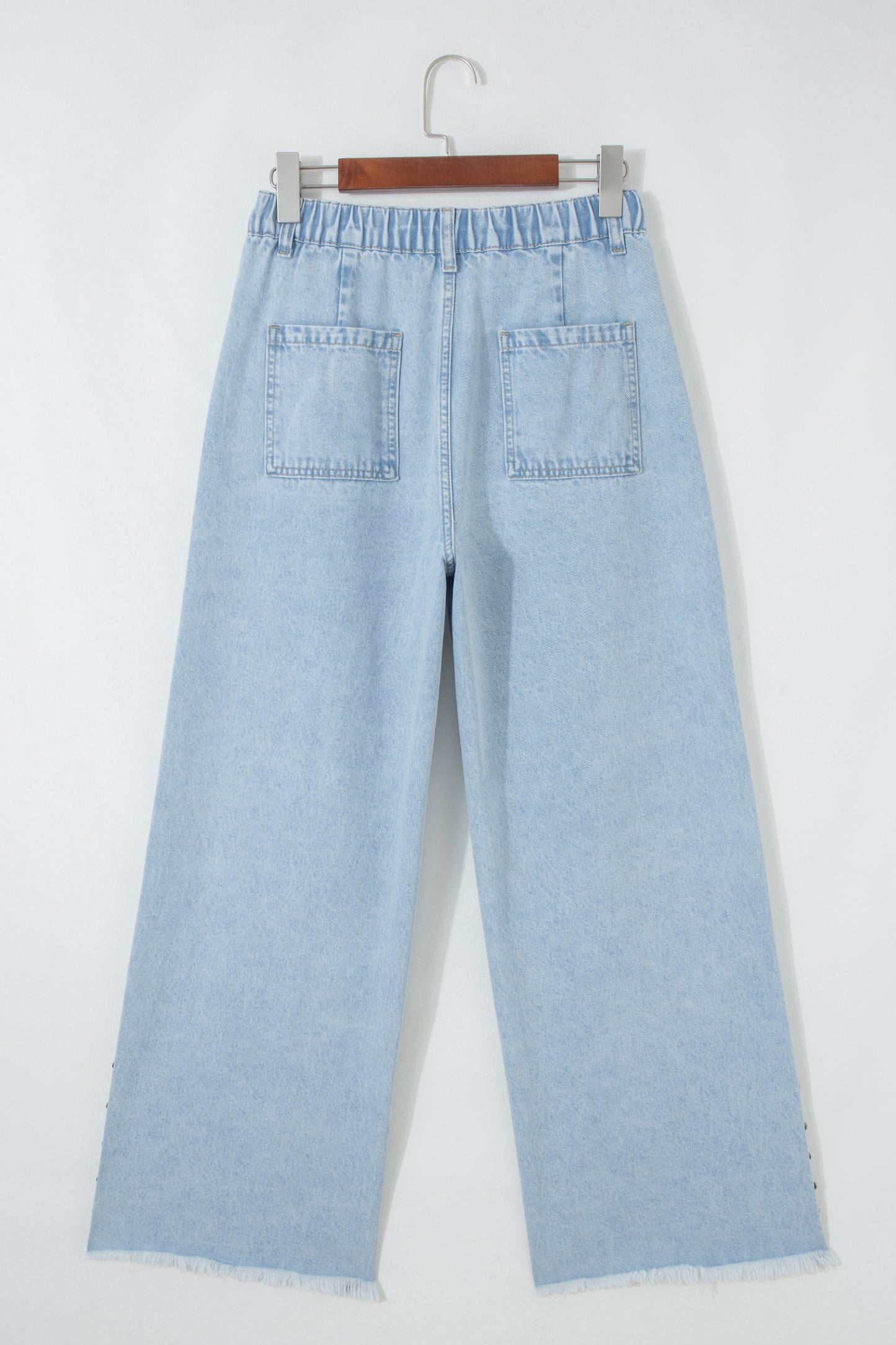Studded Wide Leg Jeans