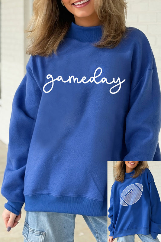 Reversible Oversized Sweatshirt