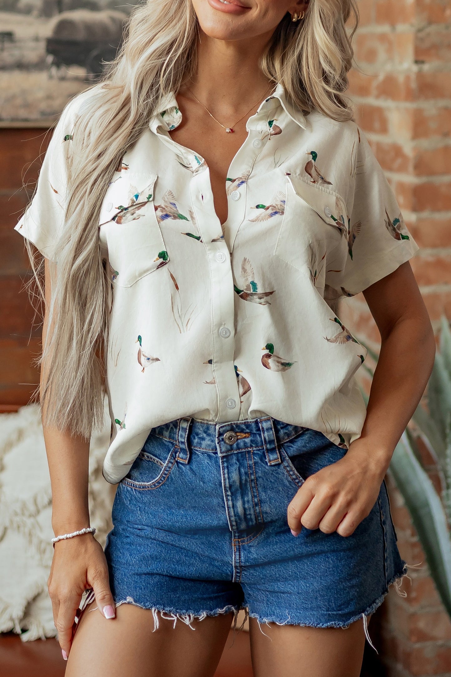 Mallard  Short Sleeve Shirt