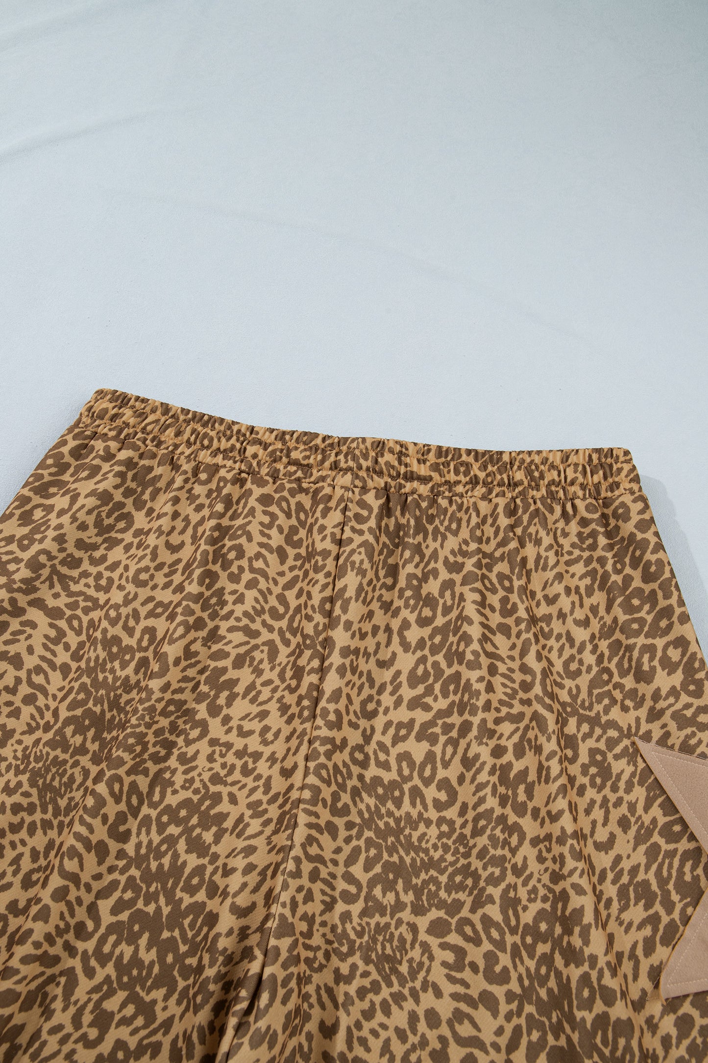 Leopard Print Western Star Patched Jogger Pants